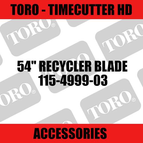 Toro - 54" Recycler Blade (TimeCutter HD)