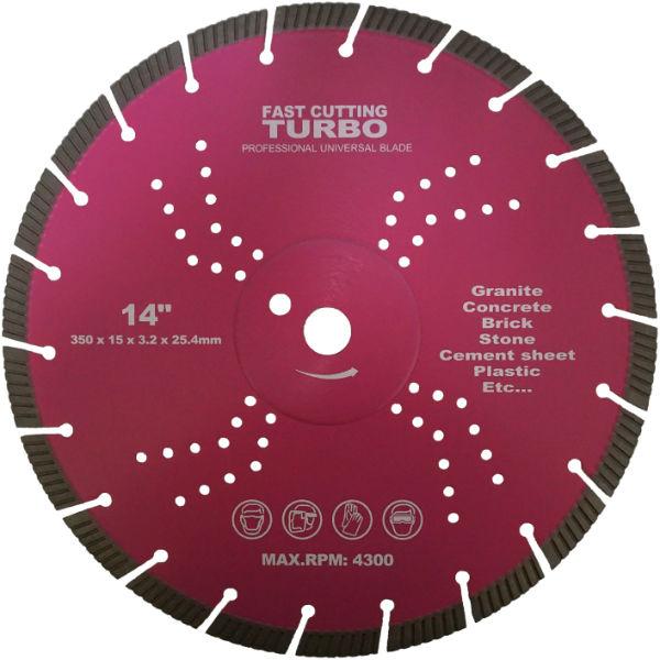 AuSKut - 350mm Raised Hub Blade
