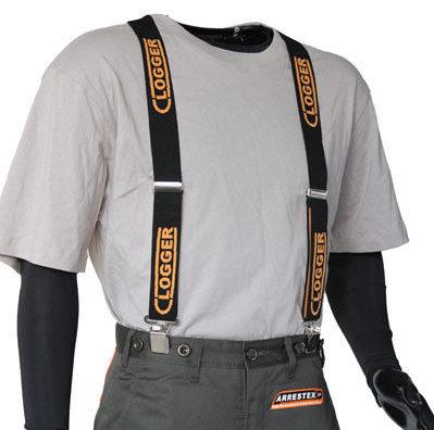Clogger Button-on Suspenders - Logo