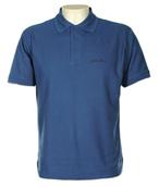 John Deere Mens Signature Range Polo Shirt in Rock River Blue