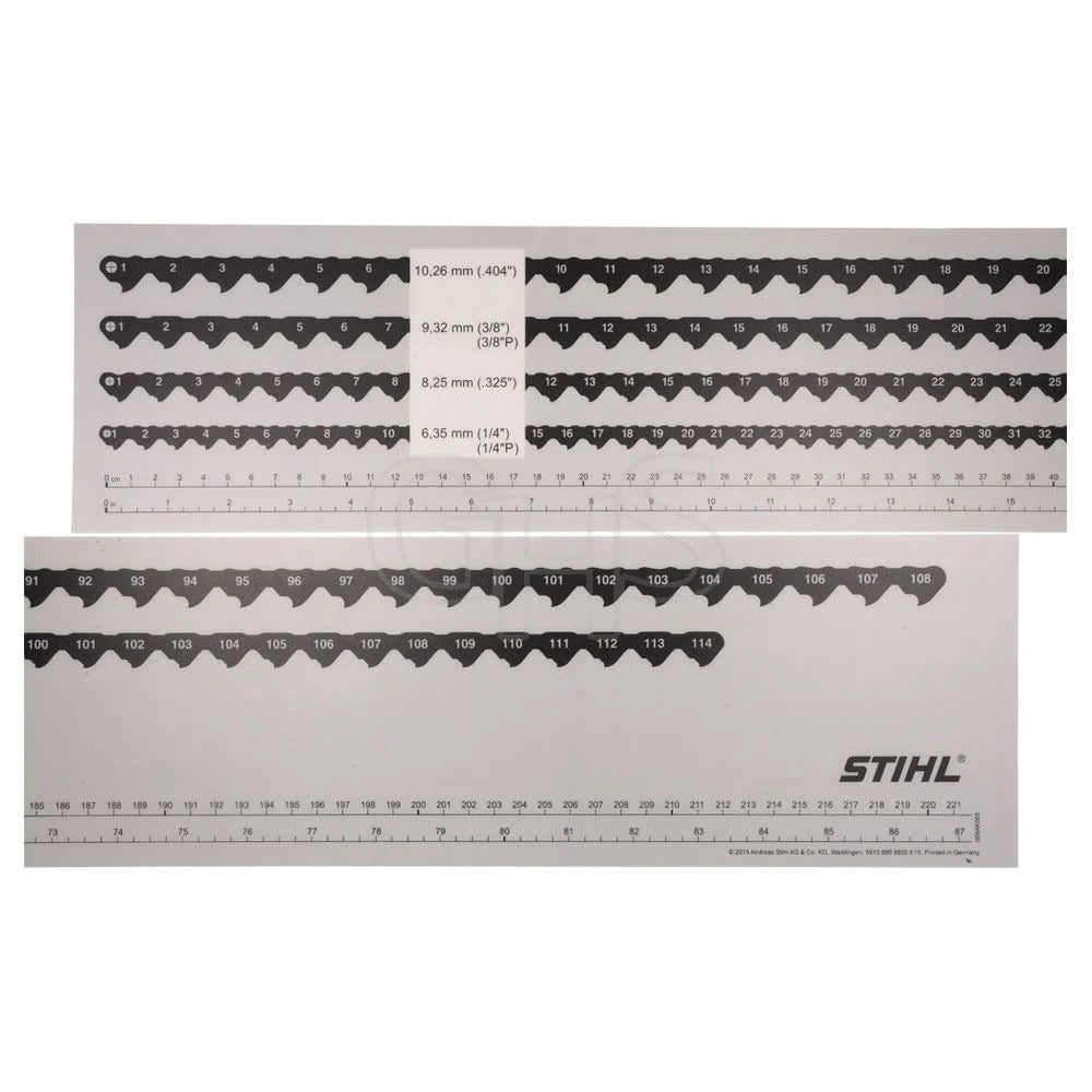 Stihl - Chain Spares - Sticker