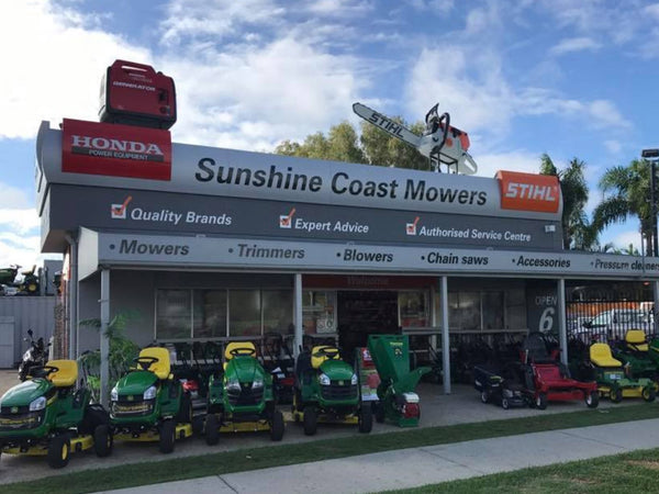 Thinking of shopping for a new ride-on mower or landscaping equipment?