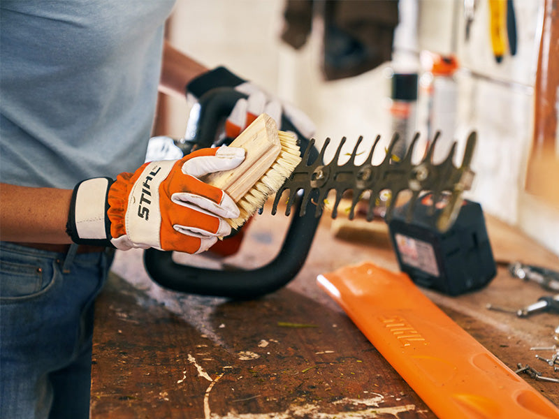 Sharpening a Hedge Trimmer