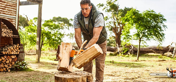 How to cut your Winter Firewood