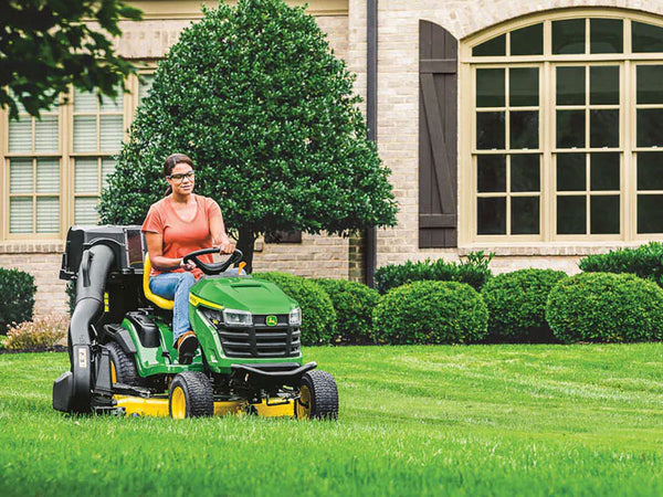 John Deere launches the new S100 series of ride on mowers – on sale now at Sunshine Coast Mowers