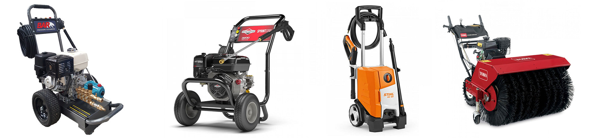 Sunshine Coast Mowers - Pressure Cleaners