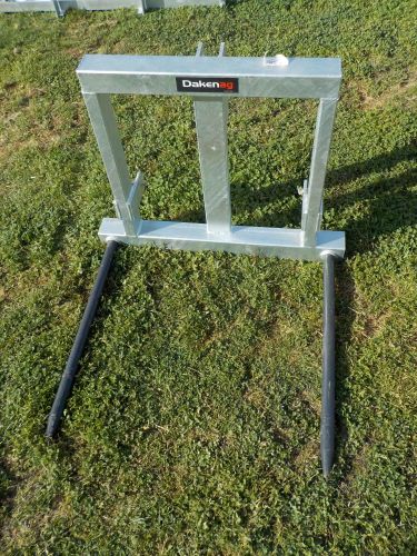 Daken Compact Tractor Part - Three-Point Linkage Double Bale Spike