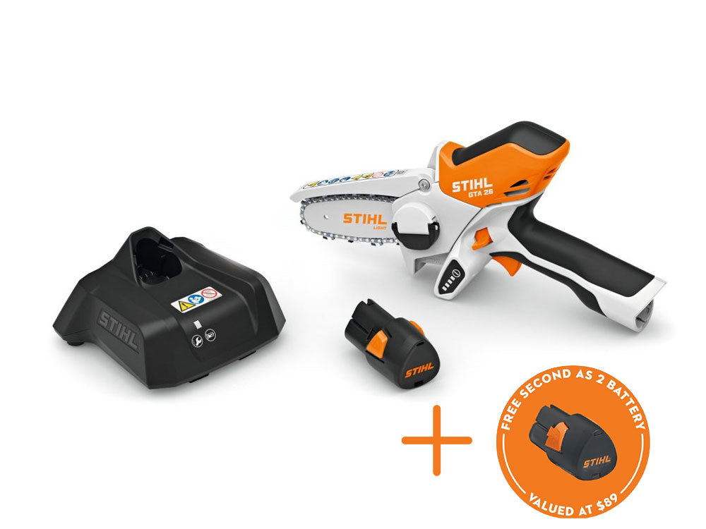STIHL - GTA 26 Garden Pruner KIT (FREE 2ND BATTERY)