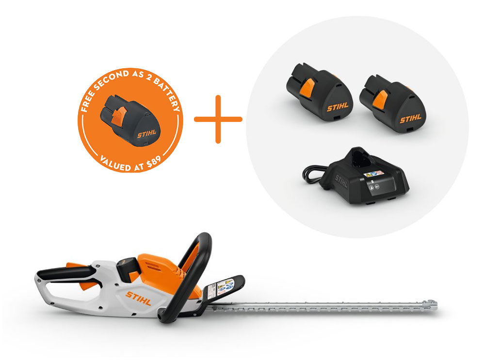 STIHL - HSA 40 Hedge Trimmer - Kit (FREE 3RD BATTERY)