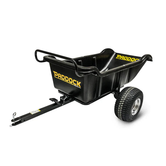Paddock - Heavy Duty Poly Dump Cart Trailer (2 Wheel)