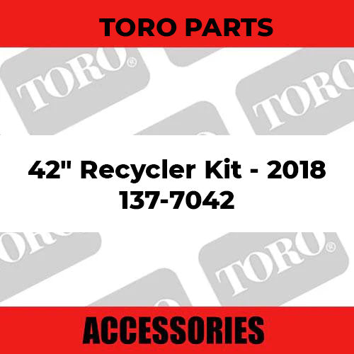 Toro - 42" Recycler Kit - 2018 (TimeCutter Pressed)