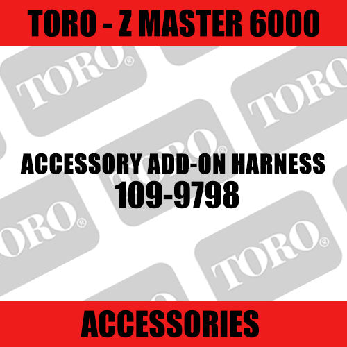 Toro - Accessory Add-on Harness (Z Master 6000) - Sunshine Coast Mowers