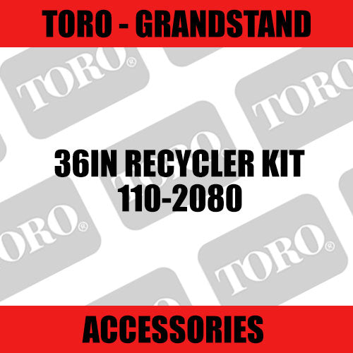 Toro - 36in Recycler Kit - 2006 & After Mid-Size Mowers (Grandstand) - Sunshine Coast Mowers
