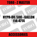Toro - HYPR-OIL 500 - Gallon