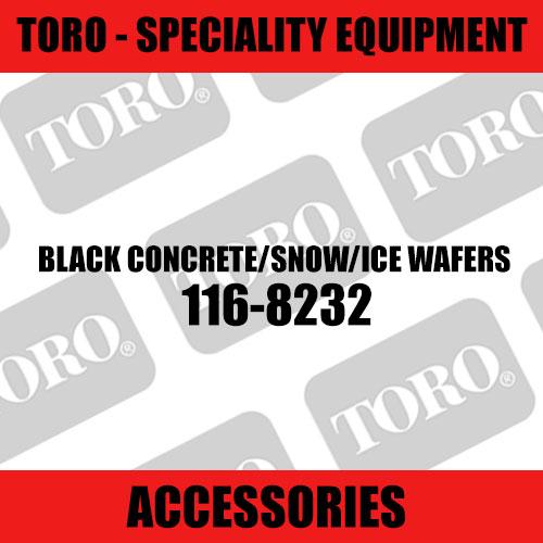 Toro - Black Concrete/Snow/Ice Wafers (Speciality)
