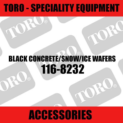Toro - Black Concrete/Snow/Ice Wafers (Speciality)