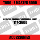Toro - Operator Controlled Discharge Chute (Z Master 6000)