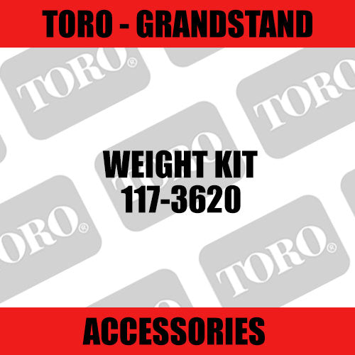 Toro - Weight Kit, Commercial Walk-Behind/Stand-On Mowers (Grandstand) - Sunshine Coast Mowers
