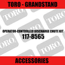 Toro - Operator-Controlled Discharge Chute Kit 36" (Grandstand) - Sunshine Coast Mowers