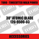 Toro - 30" Atomic Blade to suit 20199/20200/22200 (Walk Power)