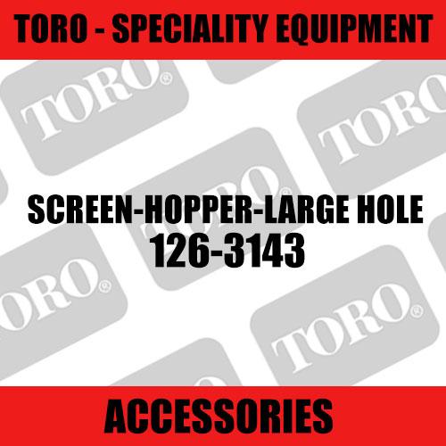 Toro - Screen-Hopper-Large Hole (Speciality)