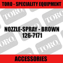 Toro - Nozzle-Spray - Brown (Speciality)