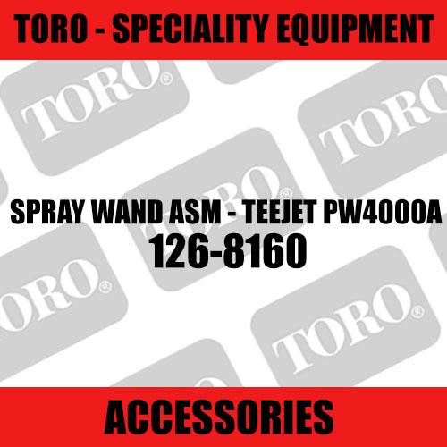 Toro - Spray Wand Asm - Teejet PW4000A (Speciality)