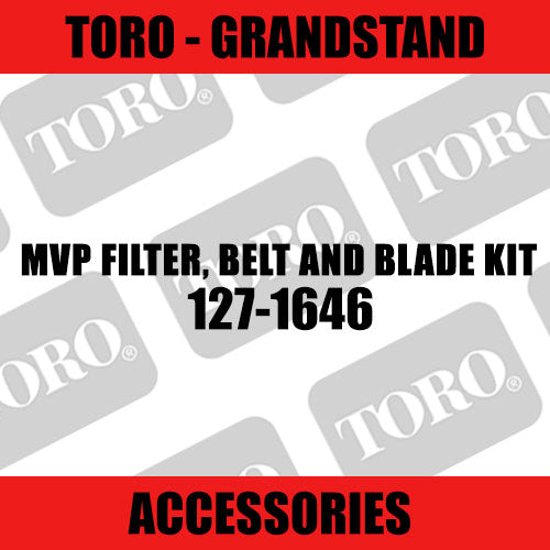 Toro - MVP Filter, Belt and Blade Kit 36" (Grandstand) - Sunshine Coast Mowers