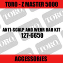 Toro - Anti-Scalp and Wear Bar Kit (Z Master 5000) - Sunshine Coast Mowers