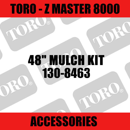 Toro - 48" Mulch Kit (Z Master 8000) - Sunshine Coast Mowers