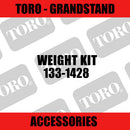 Toro - Weight Kit (Grandstand) - Sunshine Coast Mowers