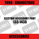 Toro - Electric Accessory Port (Grandstand) - Sunshine Coast Mowers