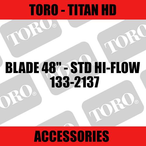 Toro - Blade 48" - Std Hi-flow (Titan HD)