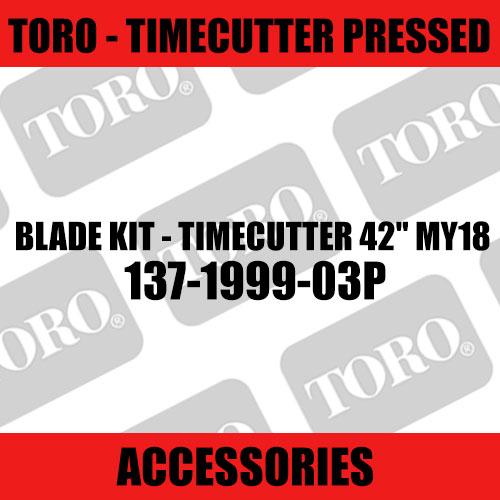 Toro - Blade Kit - TimeCutter 42" MY18 Up (TimeCutter Pressed)