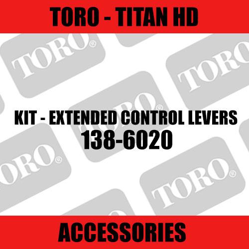 Toro - Kit - Extended Control Levers (Titan HD)