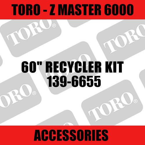 Toro - 60" Recycler Kit - Req's Blades (Z Master 6000) - Sunshine Coast Mowers