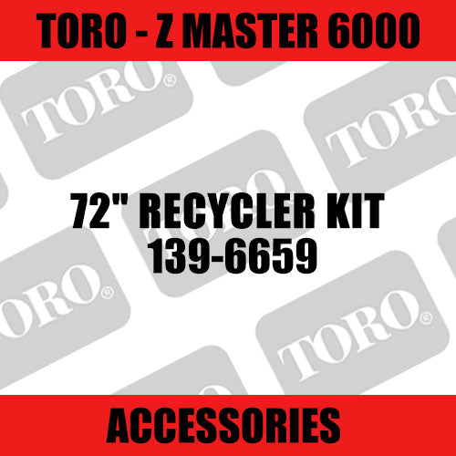 Toro - 72" Recycler Kit - Req's Blades (Z Master 6000) - Sunshine Coast Mowers