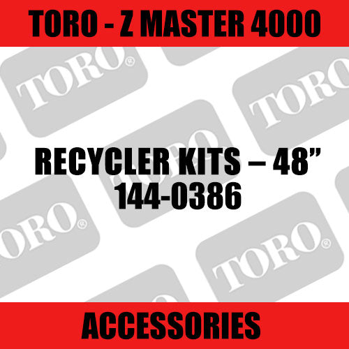 Toro - Recycler Kits 48” (Z Master 4000) - Sunshine Coast Mowers
