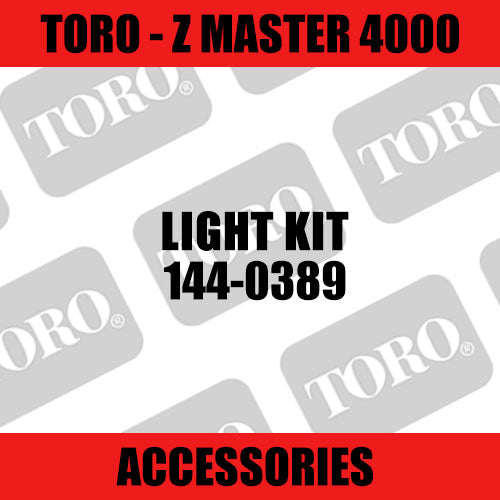 Toro - Light Kit (Z Master 4000) - Sunshine Coast Mowers