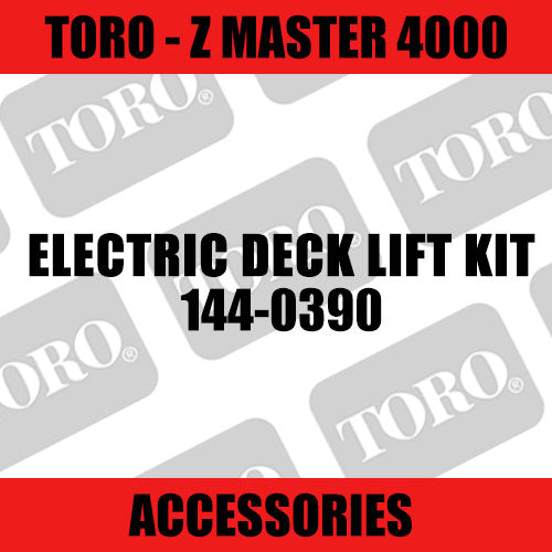 Toro - Electric Deck Lift Kit (Z Master 4000) - Sunshine Coast Mowers