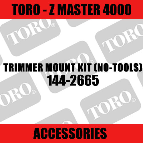 Toro - Trimmer Mount Kit - no-tools (Z Master 4000) - Sunshine Coast Mowers