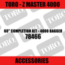 Toro - 60" Completion Kit (Z Master 4000) - Sunshine Coast Mowers