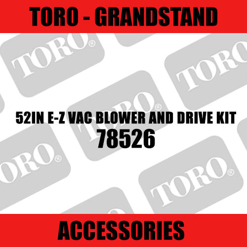 Toro - 52in E-Z Vac Blower and Drive Kit (Grandstand) - Sunshine Coast Mowers