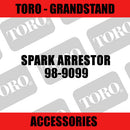 Toro - Spark Arrestor (Grandstand) - Sunshine Coast Mowers