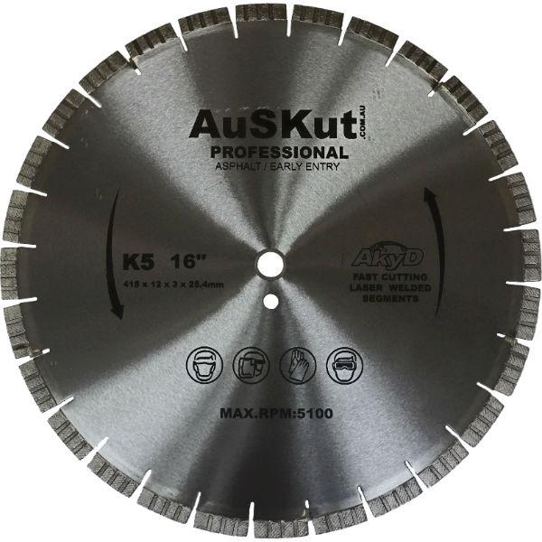 AuSKut - 415mm Professional Asphalt Blade