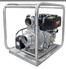Powerease Diesel 2 inch Twin Electric Start 60m head - Fire Pump