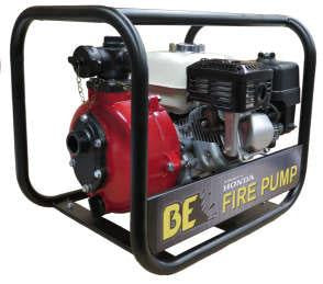BE Pressure - Honda GX Rental 2 Inch Twin Imp High Pressure Pump