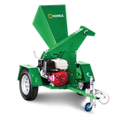 Hansa C13 Road Trailer Swivel Outlet Chipper (Electric Start)