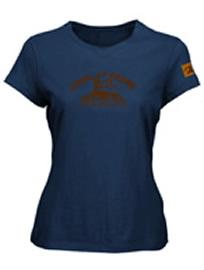 John Deere Ladies 1950-1956 Heritage Short Sleeve T-Shirt in Night Time Blue