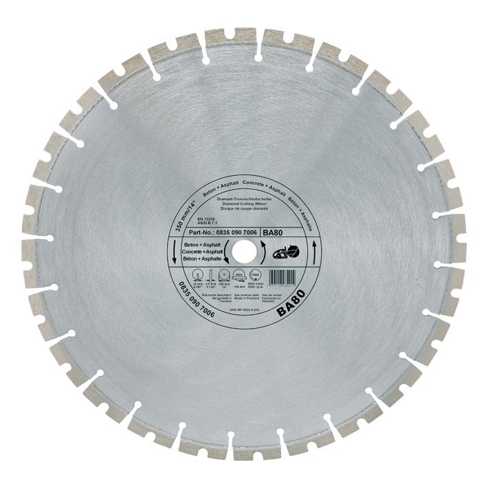 STIHL - Diamond Cutting Wheel - Concrete / Asphalt (BA80) 350mm